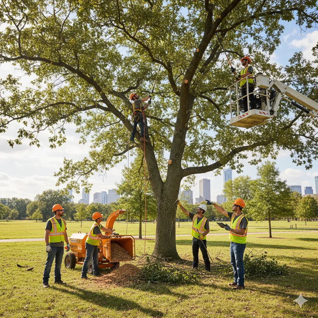Trabajo en equipo en proyectos de poda